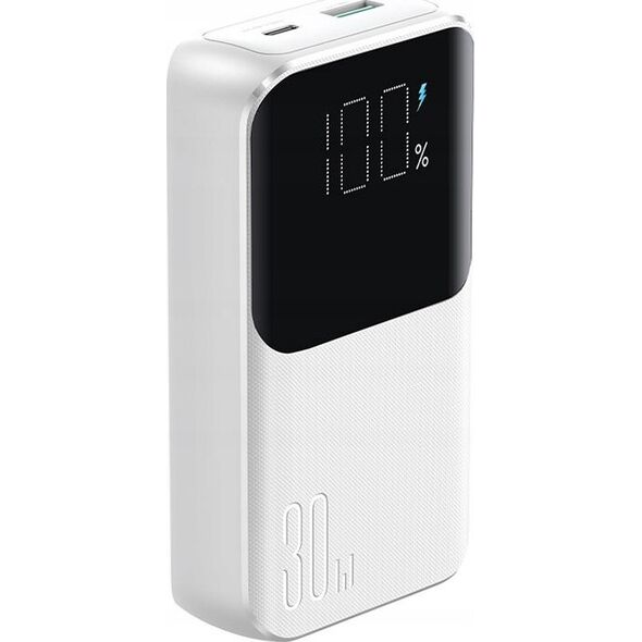 Powerbank Joyroom Powerbank Joyroom JR-PBC06 10000mAh 30W + wbudowane kable USB-C, Lightning biały