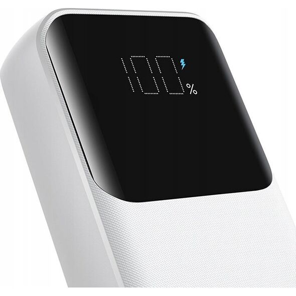 Powerbank Joyroom Powerbank Joyroom JR-PBC06 10000mAh 30W + wbudowane kable USB-C, Lightning biały