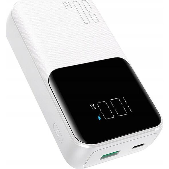 Powerbank Joyroom Powerbank Joyroom JR-PBC06 10000mAh 30W + wbudowane kable USB-C, Lightning biały