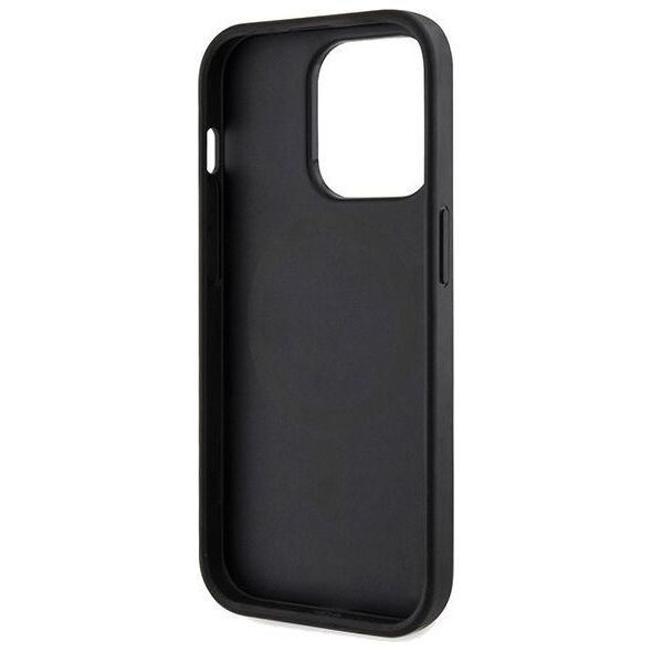 Guess Guess GUHMP15XP4RPSK iPhone 15 Pro Max 6.7" czarny/black hardcase 4G Printed Stripes MagSafe