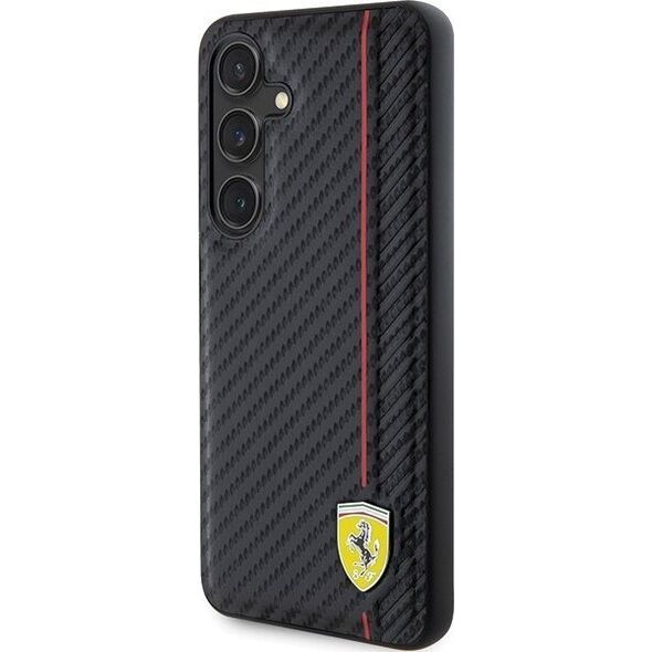Ferrari Ferrari FEHCS24SN3DUR S24 S921 czarny/black hardcase Carbon Printed Line NoSize