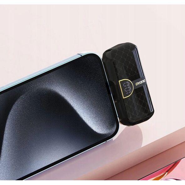Powerbank Dudao Powerbank Dudao K20SL Lightning 5000mAh czarny