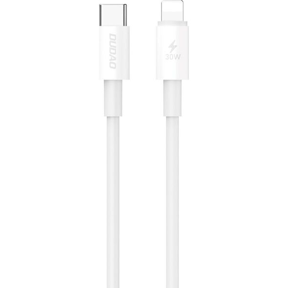 Kabel USB Dudao Lightning - USB-C 1 m Biały (DDA333)