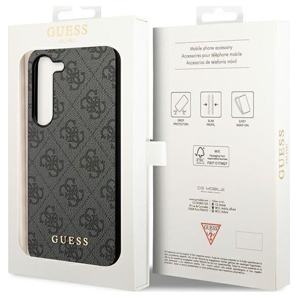 Guess Guess GUHCSA35GF4GGR A35 A356 czarny/black hardcase 4G Charms Collection