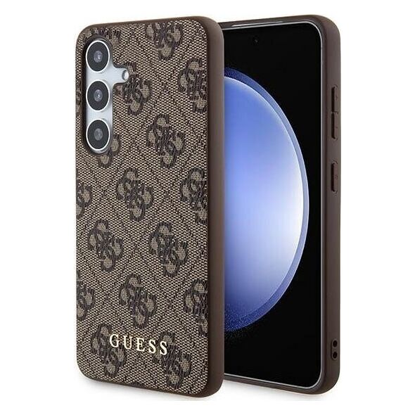 Guess Guess GUOHCSA35G4GFBR A35 A356 brązowy/brown hardcase 4G Metal Gold Logo