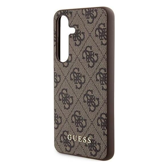 Guess Guess GUOHCSA35G4GFBR A35 A356 brązowy/brown hardcase 4G Metal Gold Logo