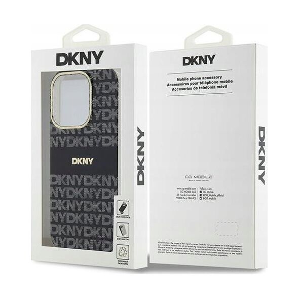 DKNY DKNY DKHMP13XHRHSEK iPhone 13 Pro Max 6.7" czarny/black hardcase IML Mono & Stripe MagSafe