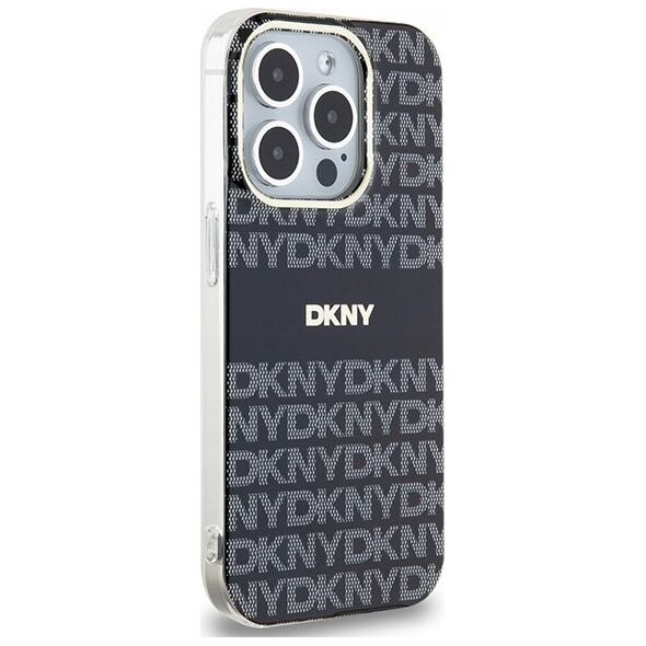 DKNY DKNY DKHMP14LHRHSEK iPhone 14 Pro 6.1" czarny/black hardcase IML Mono & Stripe MagSafe
