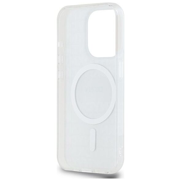 DKNY DKNY DKHMP15LHRHSEE iPhone 15 Pro 6.1" beżowy/beige hardcase IML Mono & Stripe MagSafe
