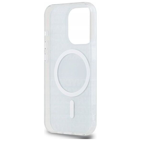 DKNY DKNY DKHMP15XHRHSEB iPhone 15 Pro Max 6.7" niebieski/blue hardcase IML Mono & Stripe MagSafe