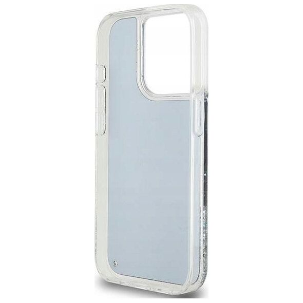 DKNY DKNY Liquid Glitter Big Logo - Etui iPhone 14 Pro (czarny)