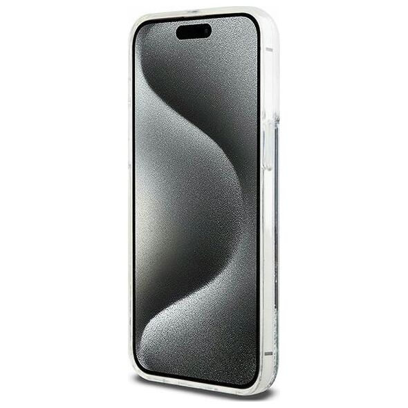 DKNY DKNY Liquid Glitter Big Logo - Etui iPhone 13 Pro Max (czarny)