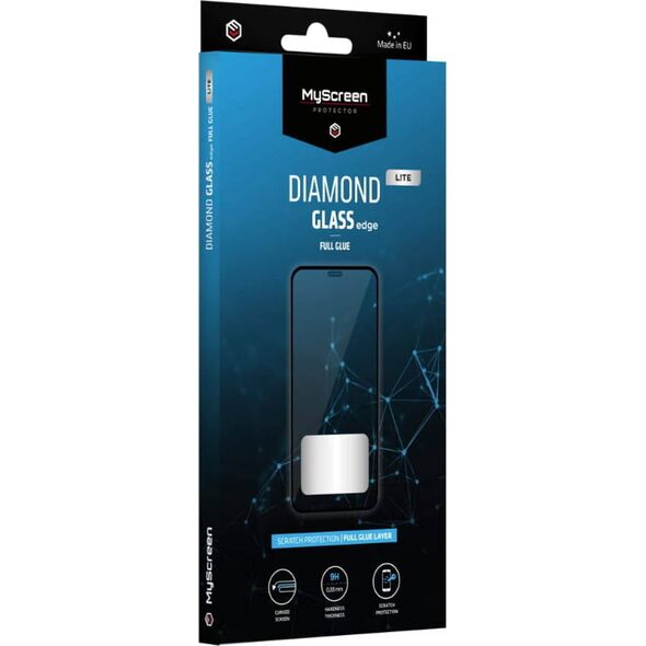 MyScreen Protector MyScreen Protector - Szkło hartowane na lekko zaokrąglone ekrany DIAMOND GLASS LITE edge FULL GLUE do Samsung Galaxy S24+