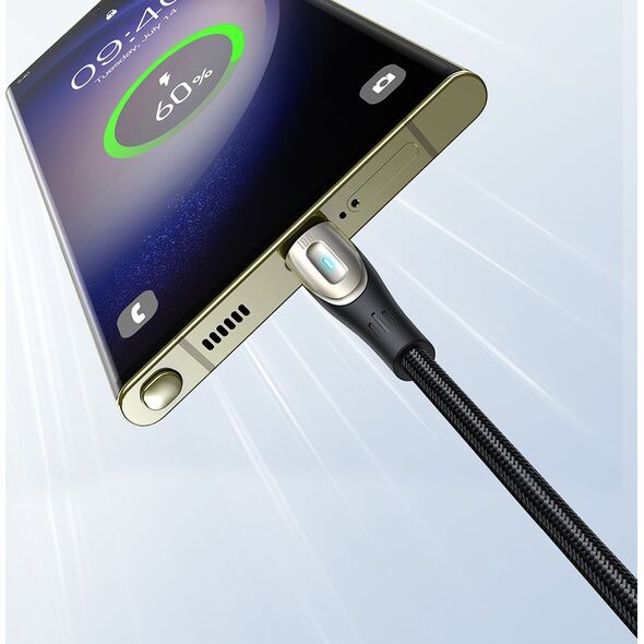 Joyroom Kabel przewód w oplocie Pioneer Series USB-C 240W 1.2m czarny Kabel przewód w oplocie Pioneer Series USB-C 240W 1.2m czarny