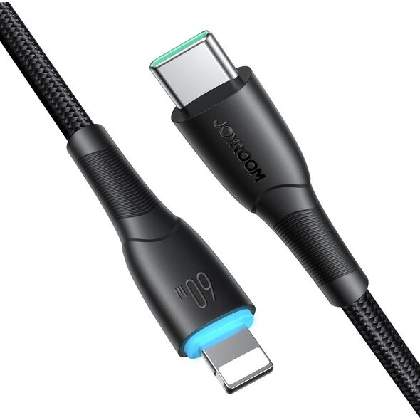 Kabel USB Joyroom USB-C - USB-C 1 m Czarny (JYR888)