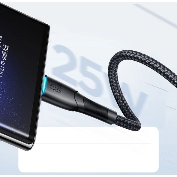Kabel USB Joyroom USB-C - USB-C 1 m Czarny (JYR888)