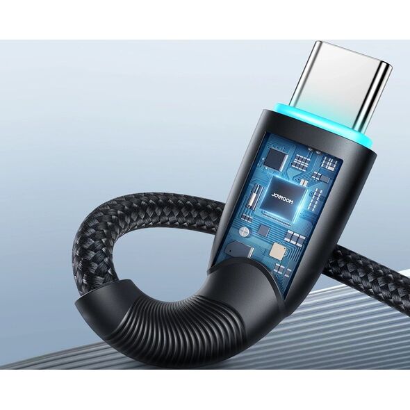 Kabel USB Joyroom USB-C - USB-C 1 m Czarny (JYR888)