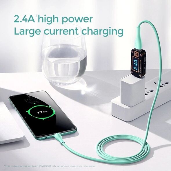 Kabel USB Joyroom USB-A - microUSB 2 m Zielony (JYR988)