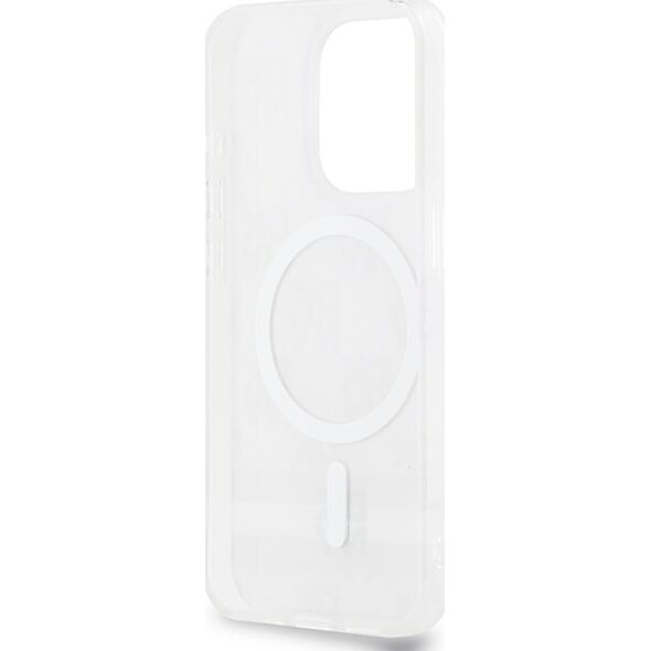 DKNY DKNY DKHMP14LHCPTSE iPhone 14 Pro 6.1" beżowy/beige hardcase IML Checkered Mono Pattern & Printed Stripes MagSafe