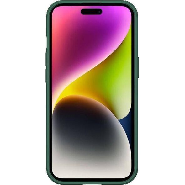 Nillkin Etui APPLE IPHONE 15 PLUS Nillkin CamShield Pro ciemnozielone