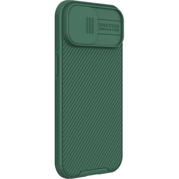 Nillkin Etui APPLE IPHONE 15 PLUS Nillkin CamShield Pro ciemnozielone