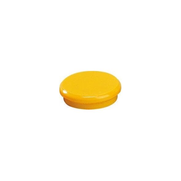 Dahle Dahle 95524, Board magnet, Yellow, 24 mm, 24 mm, 7 mm, 10 pc(s)