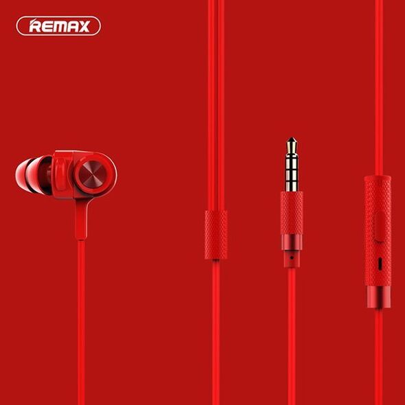 Słuchawki Oem REMAX Earphones - RM-900F Vibration skirta žaidimams Raudona