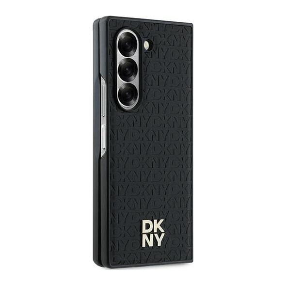 DKNY DKNY DKHMZFD6PSHRPSK Z Fold6 F956 czarny/black Repeat Pattern Stack Logo
