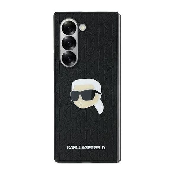 Karl Lagerfeld Karl Lagerfeld KLHCZFD6PGKSKIHK Z Fold6 F956 czarny/black Saffiano Monogram Head Pin