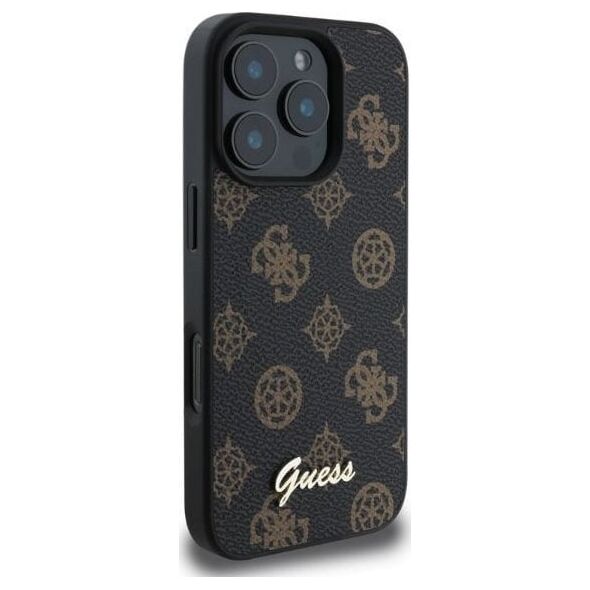 Guess Guess GUHMP16XPGPYSK iPhone 16 Pro Max 6.9" czarny/black hardcase Peony Script MagSafe
