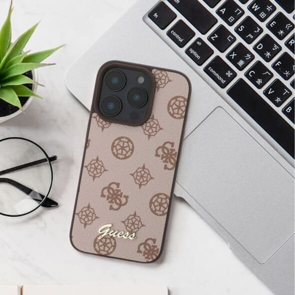 Guess Guess GUHMP16XPGPYSK iPhone 16 Pro Max 6.9" czarny/black hardcase Peony Script MagSafe