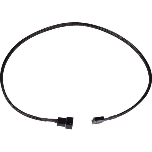 Alphacool Alphacool Lüfterkabel 4-Pin auf 4-Pin Verlängerung 60cm - schwarz