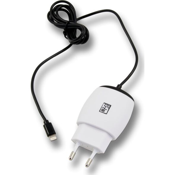 Φορτιστής 2GO 2GO Ladegerät 12W Lightning + 1x USB-A + Καλώδιο πιστοποιημένο MFI