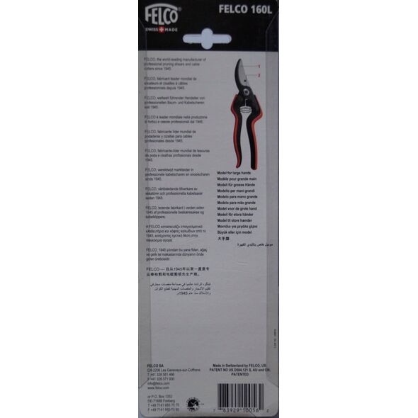 Sekator Felco SEKATOR - NOÅ»YCE OGRODOWE L 220MM