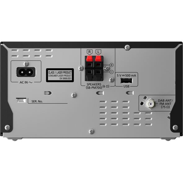 Πύργος Panasonic Panasonic SC-PM704EG-K μαύρο
