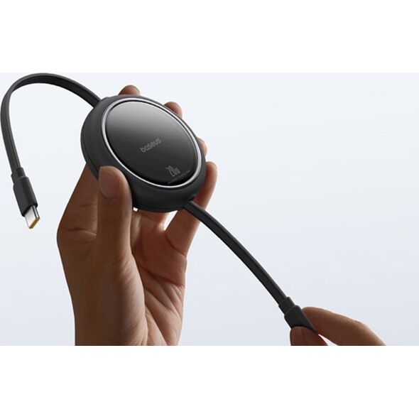 Kabel USB Baseus Kabel USB Baseus Free2Pull USB-C do iP 20W 1m (czarny)