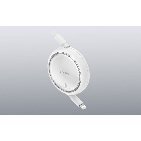 Kabel USB Baseus Kabel USB Baseus Free2Pull USB-C do iP 20W 1m (biały)