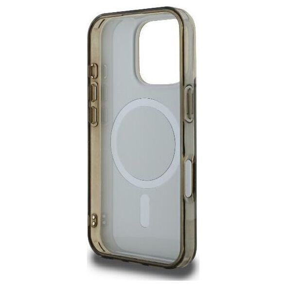 Guess Guess GUHMP16XH4DTEW iPhone 16 Pro Max 6.9" brązowy/brown hardcase IML 4G Background MagSafe