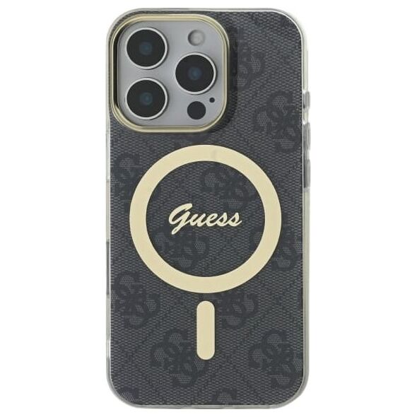 Guess Guess GUHMP16XH4STK iPhone 16 Pro Max 6.9" czarny/black hardcase IML 4G MagSafe
