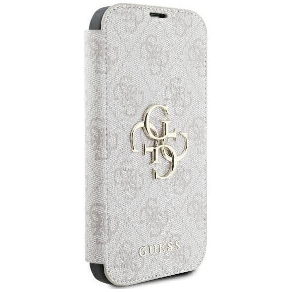 Guess Guess GUBKP16M4GMGPII iPhone 16 Plus 6.7" różowy/pink book 4G Metal Logo