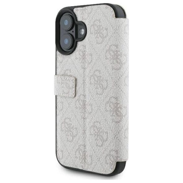 Guess Guess GUBKP16M4GMGPII iPhone 16 Plus 6.7" różowy/pink book 4G Metal Logo