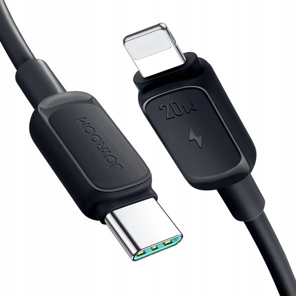 Kabel USB Joyroom Kabel Joyroom Multi-Color Series A14 USB-C / Lightning 20W 1.2 m - czarny