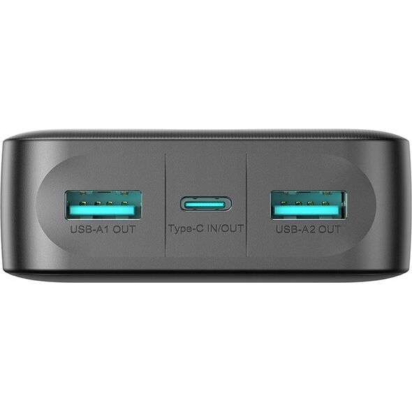 Powerbank Joyroom Powerbank Joyroom JR-PBF14 20000mAh 2.4A 2x USB-A 1x USB-C - czarny