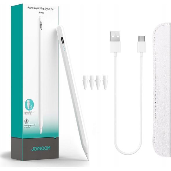 Rysik Joyroom Rysik Joyroom JR-X15 aktywny 130mAh USB-C - biały