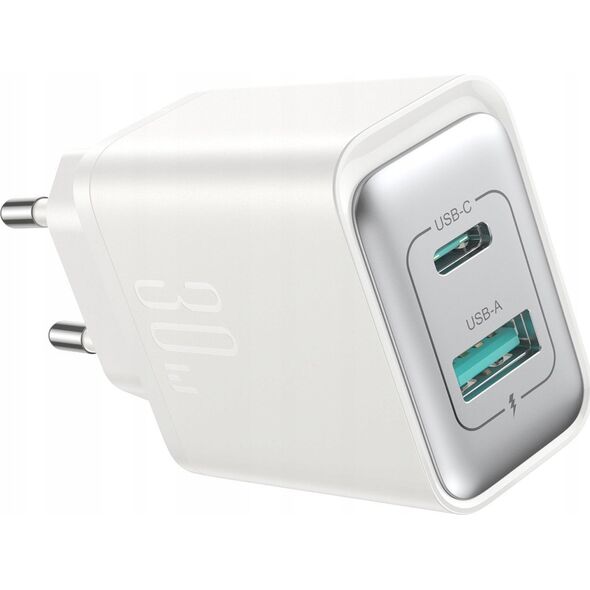 Ładowarka Joyroom Ładowarka Joyroom JR-TCF15 sieciowa USB-C / USB-A 30W - biała