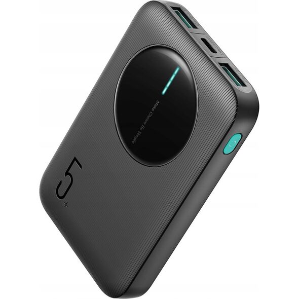 Joyroom Powerbank Joyroom JR-PBF13 5000mAh 2.4A 2x USB-A 1x USB-C - czarny