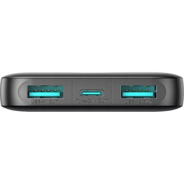 Joyroom Powerbank Joyroom JR-PBF13 5000mAh 2.4A 2x USB-A 1x USB-C - czarny