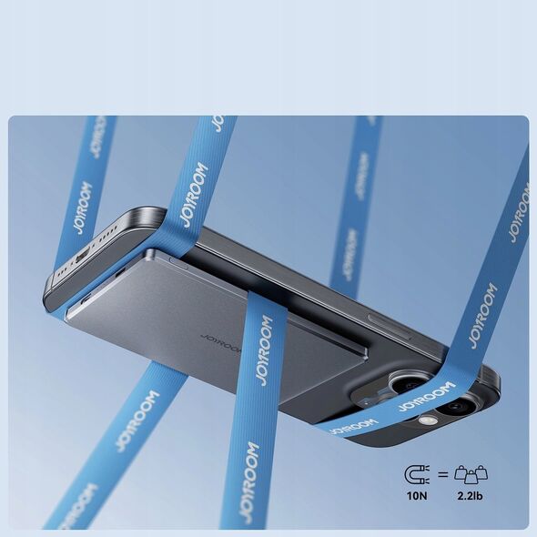 Joyroom Powerbank Joyroom JR-PBM08 5000mAh 20W z ładowaniem indukcyjnym - szary