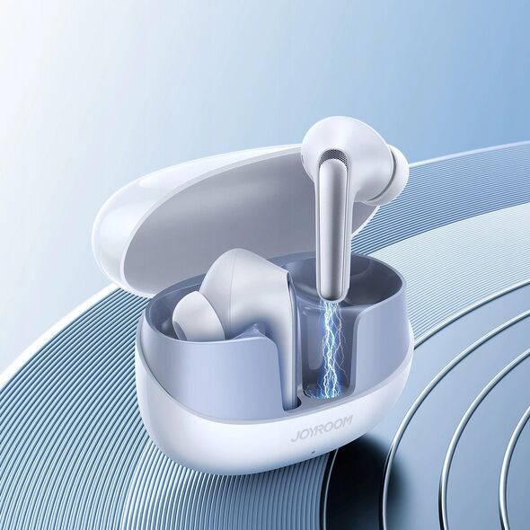 Słuchawki Joyroom Słuchawki Joyroom Funpods JR-FN2 douszne TWS z Bluetooth 5.4, funkcją ANC i ochroną IP54 - białe