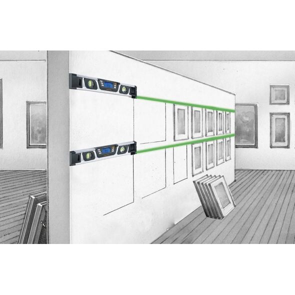 Laserliner Laserliner DigiLevel Laser G40, 0,4 m, Γκρι, 0,5 mm, Μοίρες, mm/m, LCD, AAA